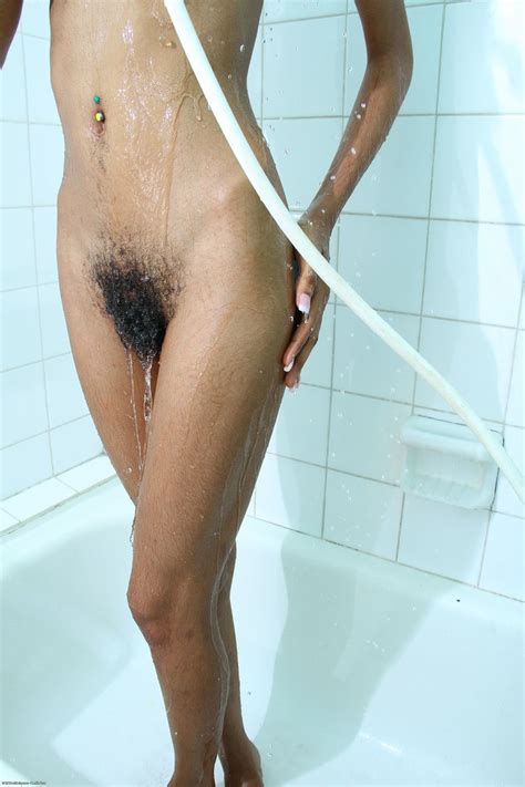 Hairy Skinny Ebony Takes A Shower Photo Gallery Porn Pics Sex Photos