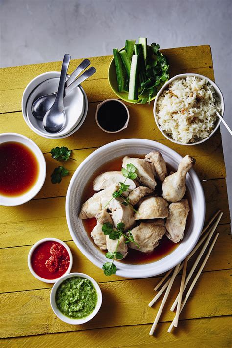 The Slow Cook Recipe For Hainanese Chicken Rice Food Wine Travel