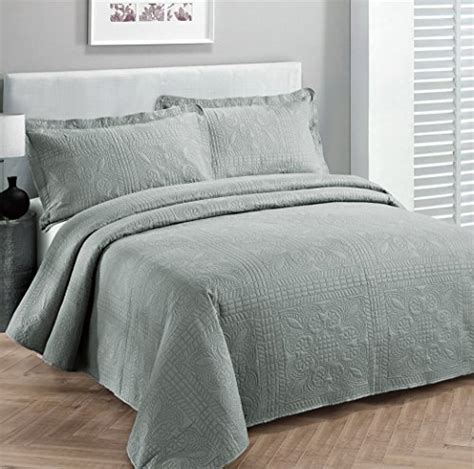 Buy Fancy Collection 3pc Luxury Bedspread Coverlet Embossed Bed Cover