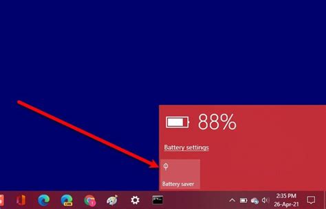 How To Enable Or Disable Battery Saver In Windows 10