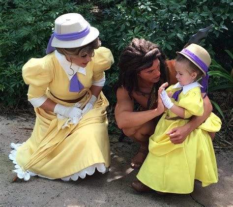 Jane Tarzan And Mini Jane Disney Princess Costumes Disney Cosplay Disney Face Characters