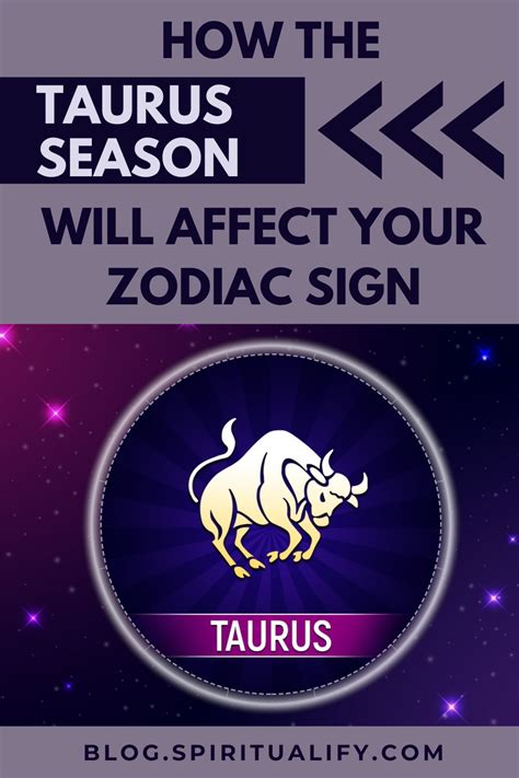 How Taurus Season Will Affect Your Zodiac Sign In Zodiac