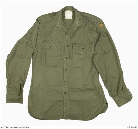 Jungle Green Shirt Private D J Hannaford 3 Battalion Royal
