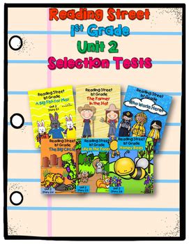 Тим фалла, пол а дэвис First Grade Reading Street Unit 2 SELECTION TESTS by Second Chance