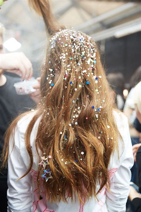 Skater Girls Whove Had A Liaison In A Sequin Factory Glitter Hair