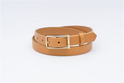 Tan Leather Belt Light Brown Leather Belt Full Grain Leather Etsy