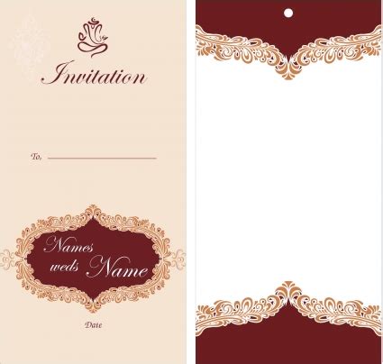 Looking for a grand opening cards? Invitation Card Background Sample : Greeting Card With Flower And Ornamental Background Stock ...