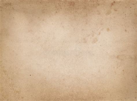 Old Yellowed Paper Texture Stock Image Image Of Vintage Grunge