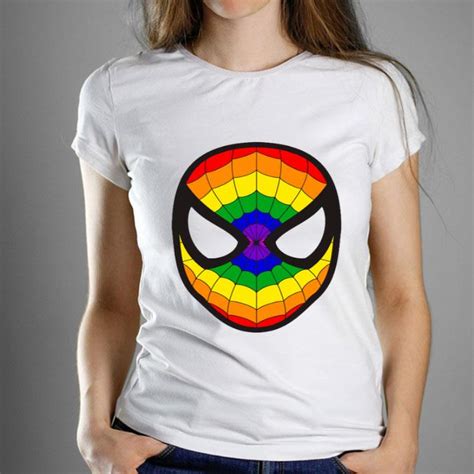 Rainbow Spider Man Lgbt World Pride 2019 Shirt Hoodie Sweater