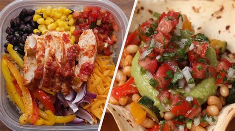 5 Healthy On The Go Meals Youtube
