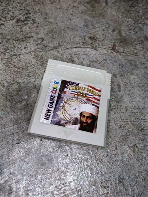 Rare Terrifying 911 Gameboy Color Video Gaming Video Games