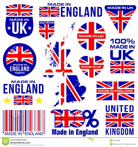 Made In UK ENGLAND Royalty Free Stock Photo - Image: 37751555