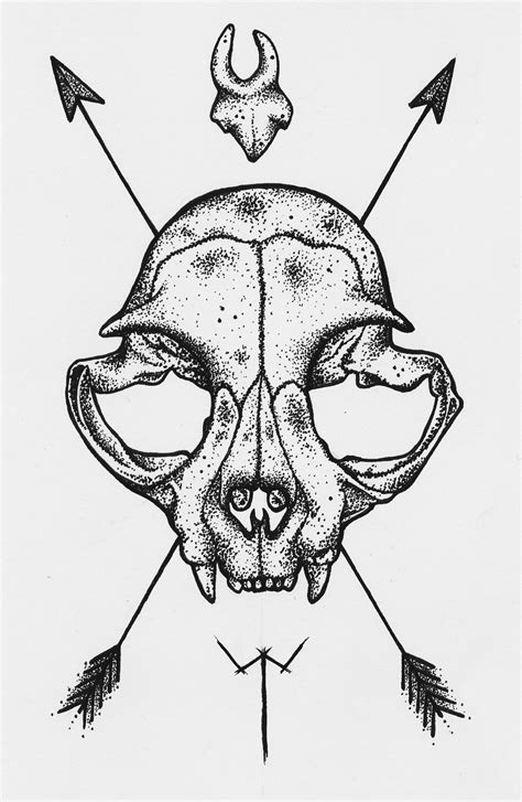 Animal Skull Drawing Pin By Rebecca Preble On Anarchy Skulls Drawing