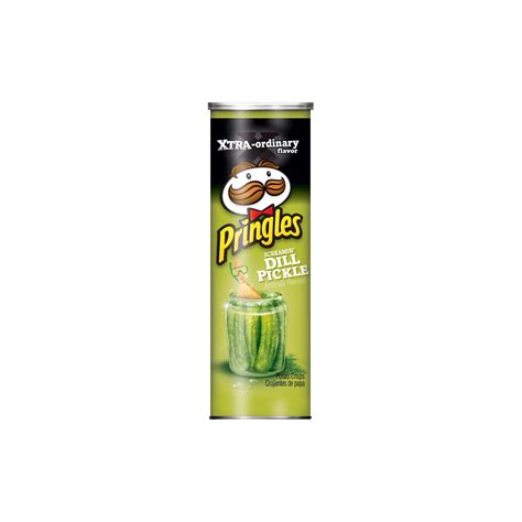 Pop Open A Can Of Pringles Screamin Dill Pickle And Make Snack Time