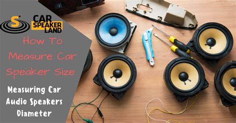 Find the widest point on each side if you have a speaker. How To Measure Car Speaker Size | Car, Car audio, Audio ...