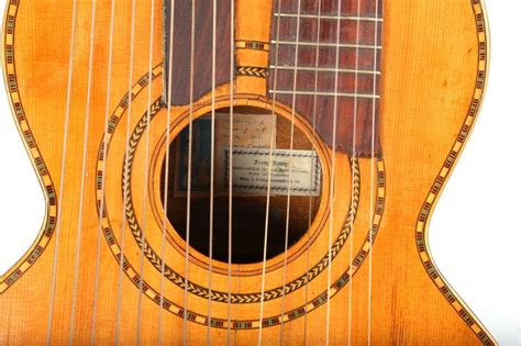A Harp Bass Guitar 15 Strings Double Neck Decorative Edgin