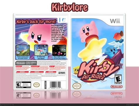 Viewing Full Size Kirby Air Ride 2 Box Cover