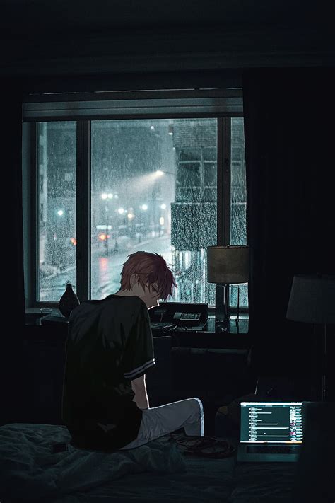 Anime Sad Boy Hd Wallpaper Peakpx