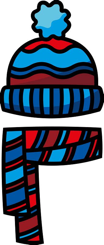 Hat And Scarf Clipart Free Download Transparent Png Creazilla