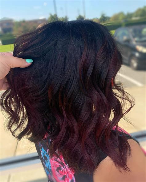 50 Beautiful Burgundy Hair Colors To Consider For 2023 Hair Adviser Wine Hair Color Deep