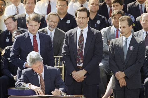 Clinton Signs Assault Weapons Ban Sept 13 1994 Politico