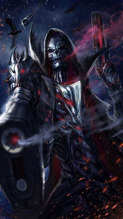 Reaper Grim Badass Wallpapers Cool Dark Skull