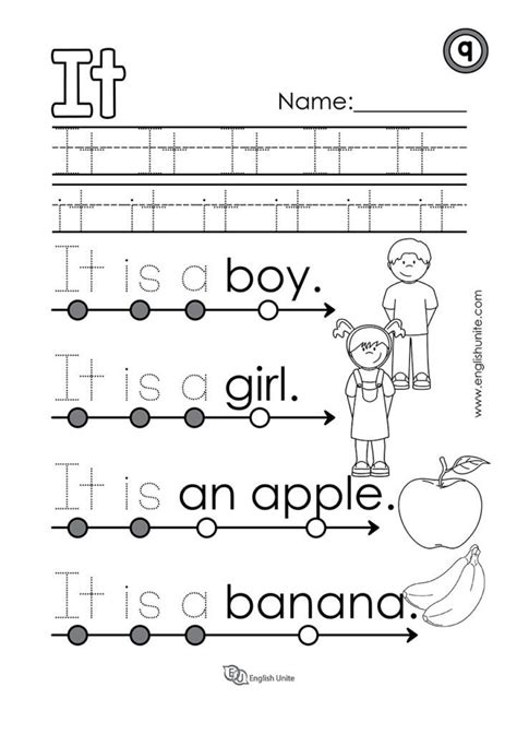 beginning reading 1 10 easy download english unite kindergarten