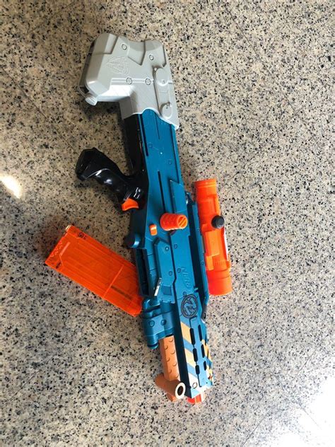 Nerf Zombie Strike Zed Squad Longshot Cs 12 Blaster Hobbies And Toys Toys And Games On Carousell