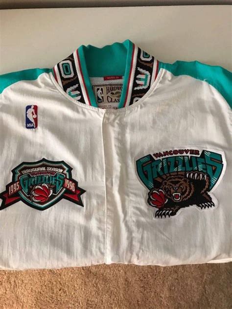 Mitchell And Ness Vancouver Grizzlies Jacket Grailed