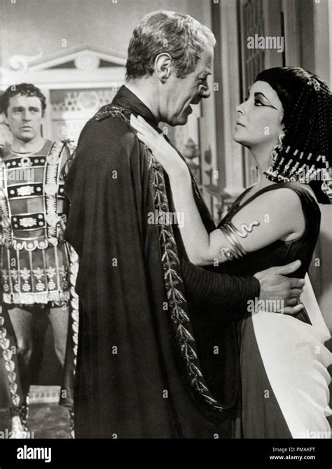 Richard Burton Rex Harrison Elizabeth Taylor Cleopatra 1963 20th Century Fox File