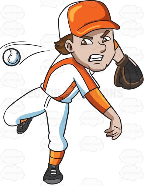 Baseball Pitcher Clipart Free Download On Clipartmag