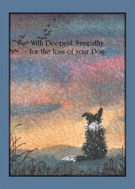 What to write in a sympathy loss of dog card when pets leave us, it can seem so sudden and cruel. MontyandRosie: Four assorted sympathy for loss of dog and ...