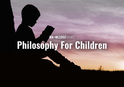 Philosophy For Children Teachingtimes