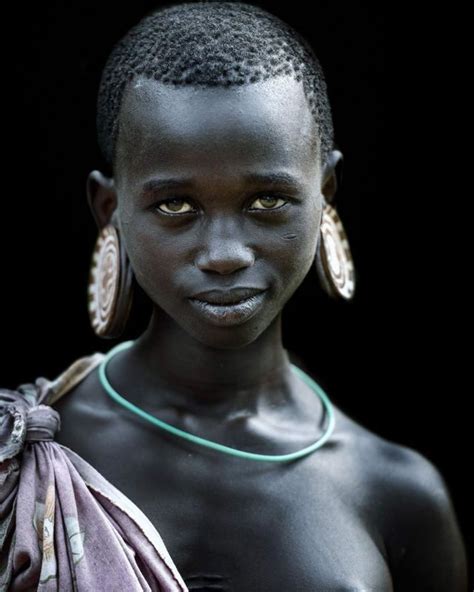 This Year I Devour Mursi Tribe Woman Tribes Women African People