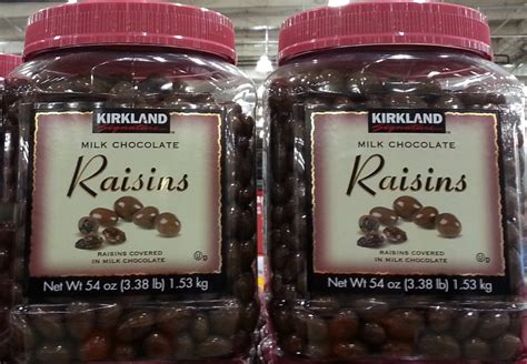 Buy Kirkland Signature Milk Chocolate Raisins Covered In Milk Chocolate