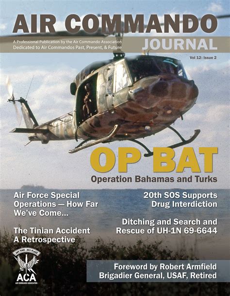 Air Commando Journal Acj Volume 12 Issue 2