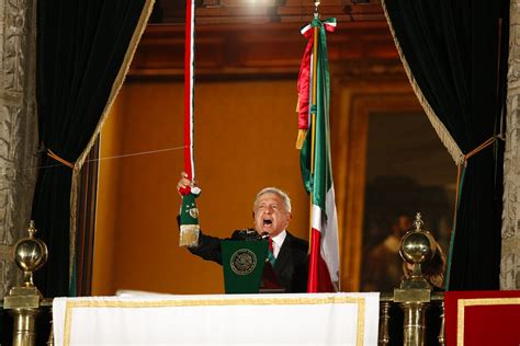 López Obrador Da Su Primer Grito De Independencia Como Presidente De