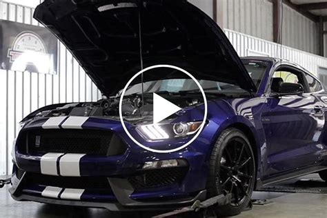 Hennessey Finally Tampers With The Mustang Gt350s Flat Plane Crank