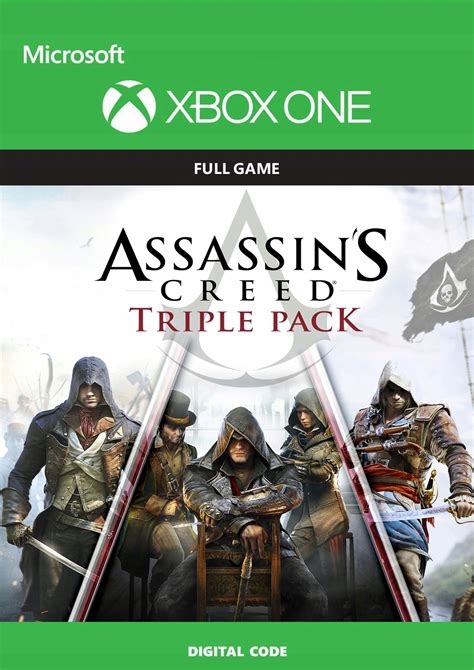 Assassin S Creed Triple Pack Black Flag Unity Syndicate Xone