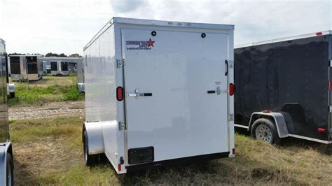 New 6x12 Sa Enclosed Cargo Trailers Southern Trailer Depot Sales
