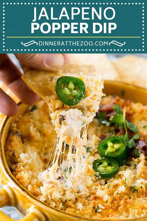 Jalapeno Popper Dip With Bacon Dinner At The Zoo