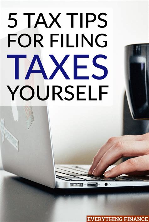 Filing Taxes Yourself Doesnt Have To Be Scary Or Hard Here Are 5 Top