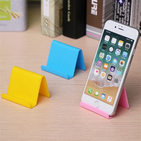 Cute Phone Holder For Iphone Samsung Mini Portable Fixed Holder Home