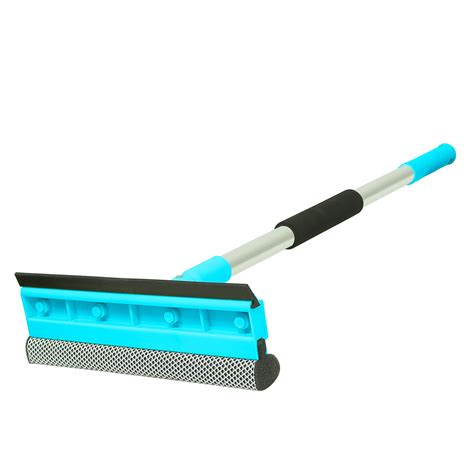 Guay Clean Window Glass Squeegee Wiper And Scrubber Dual Side Blade