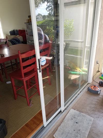 How To Fix A Sliding Glass Door