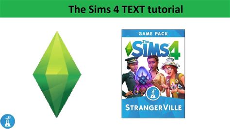 The Sims 4 Text Tutorial Strangerville Game Pack Youtube