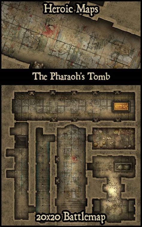 Heroic Maps The Pharaohs Tomb Heroic Maps Buildings Dungeons