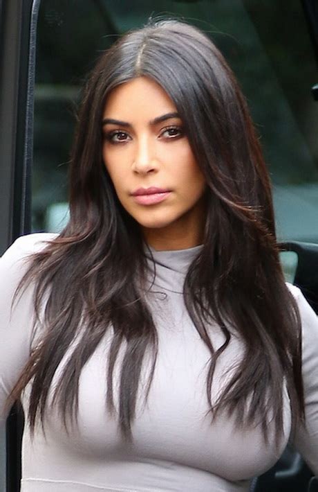 Kim Kardashian Haircut Long Layers