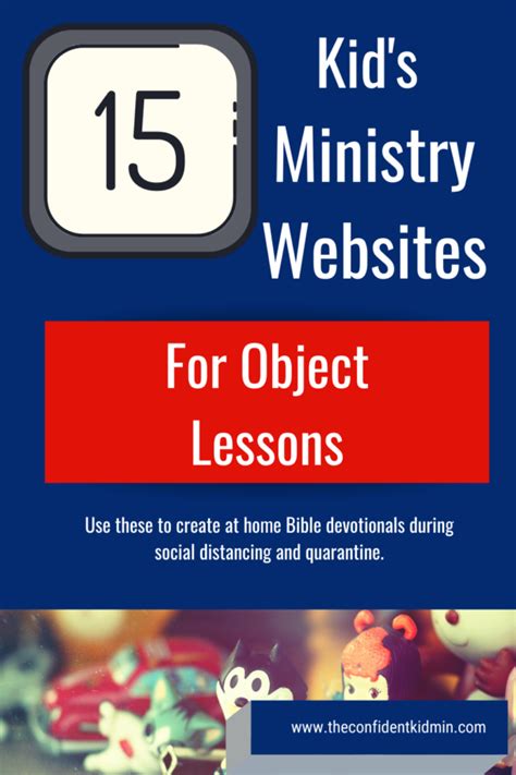 15 Websites for object Lessons in 2020 | Object lessons, Children's ministry, Bible devotions