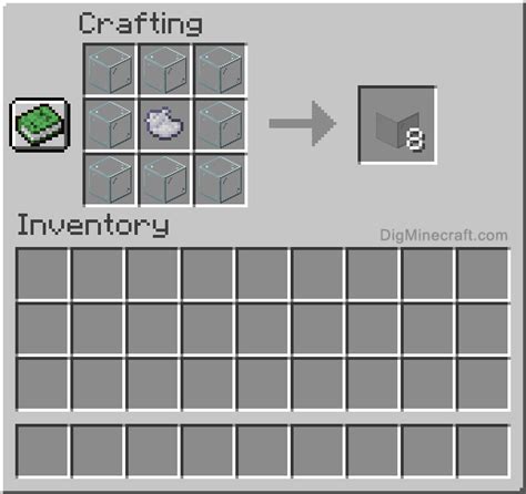 How To Make Light Gray Stained Glass In Minecraft